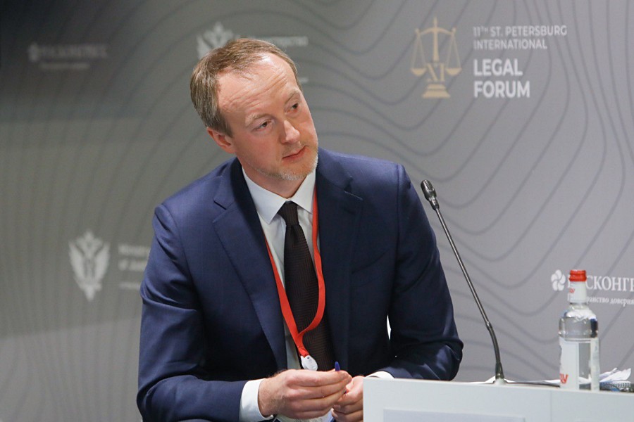 Минфином России организована сессия на ХI Петербургском международном юридическом форуме 