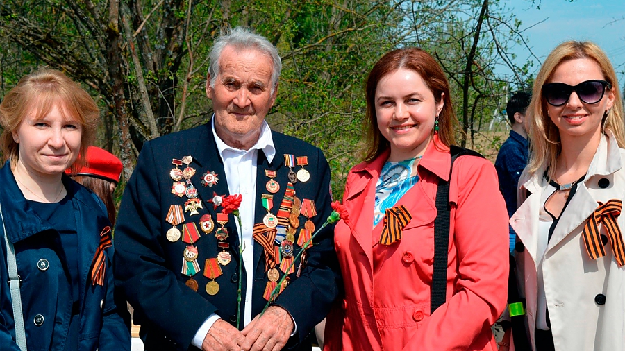 Молодежный совет Минфина России поздравил ветеранов с наступающим Днем Победы